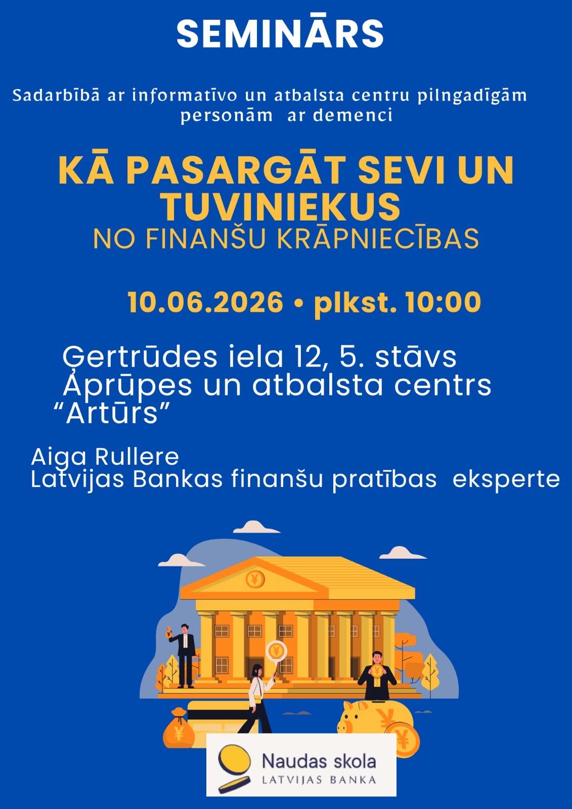 Finanšu krāpniecība seminārs